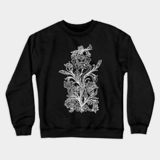 Alpine Bouquet (White) Crewneck Sweatshirt